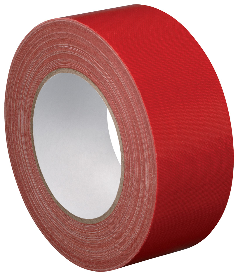 WESTEX Ruban toile Profi, extra épais, 50 mm x 25 m, rouge