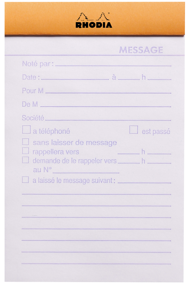 Blocs notes, autres formats