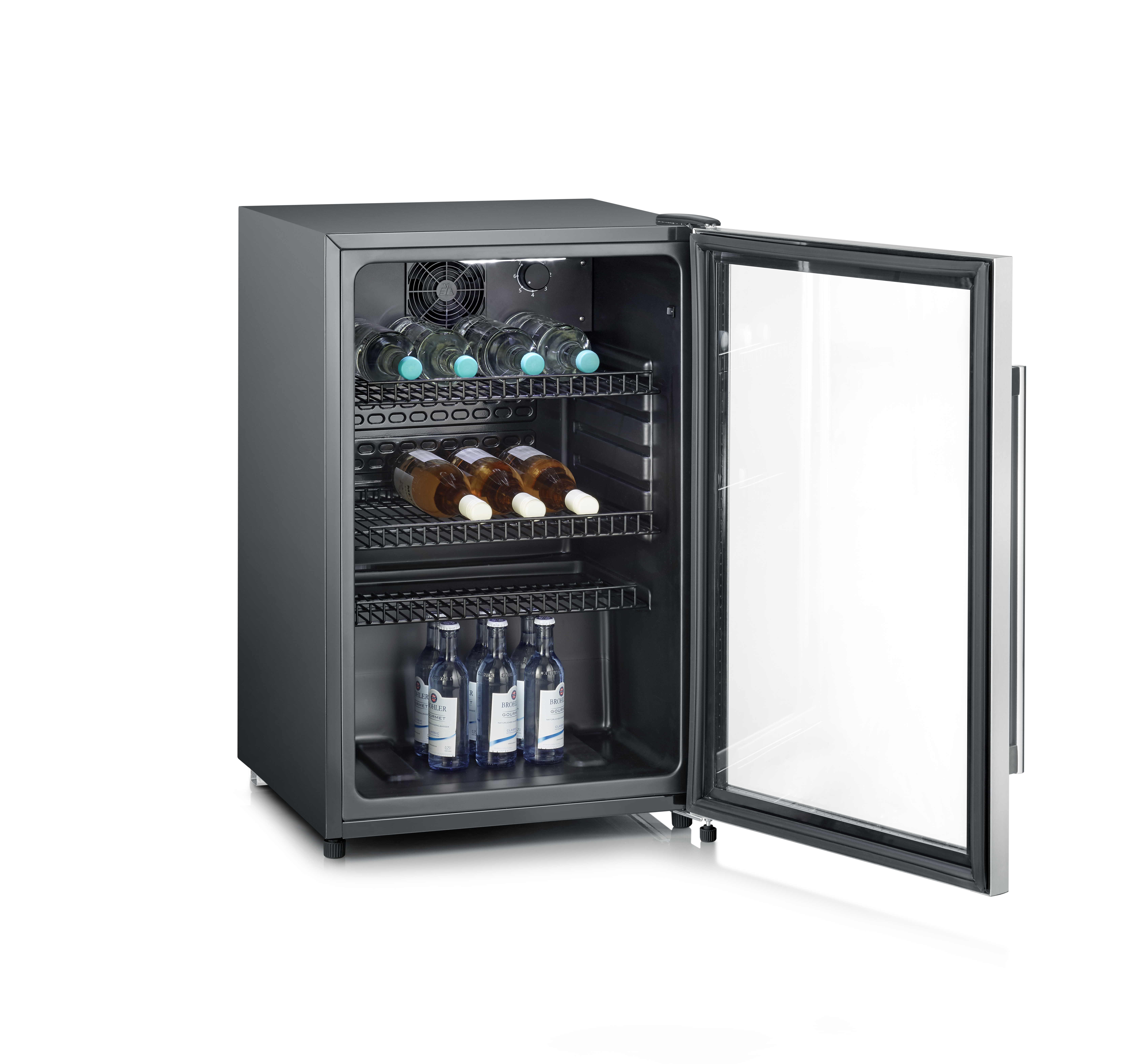 Réfrigérateur à bouteilles FKS 8840, ouvert