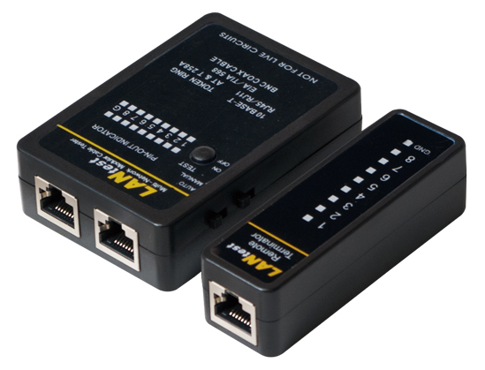 LogiLink Testeur de câbles RJ11,RJ12,RJ45 et BNC