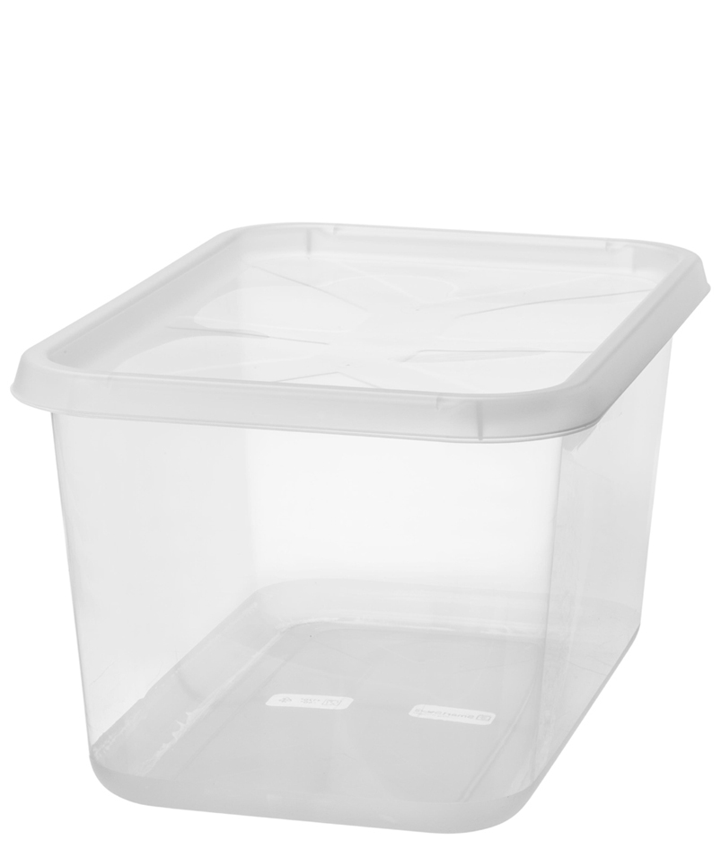 SmartStore Boîte de rangement BASIC L, 44 L, transparent