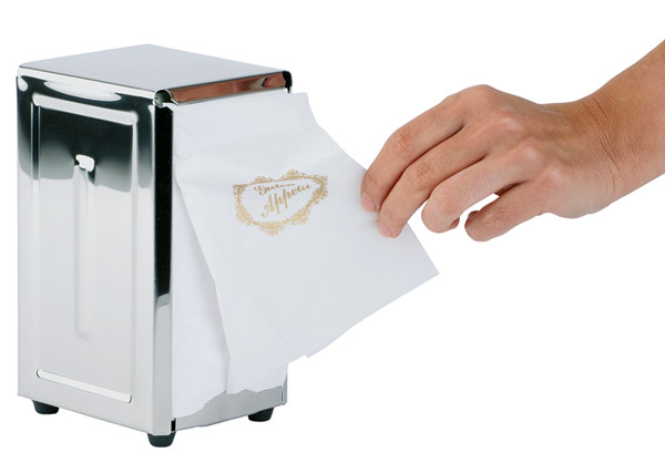 Boîtes distributrices de serviettes