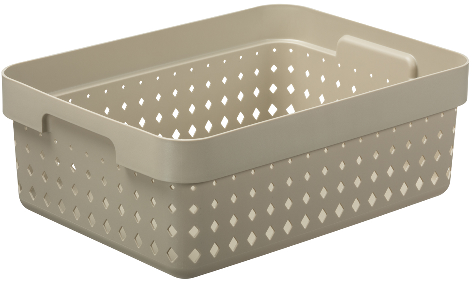 NHG Bac de rangement SEOUL BASKET M, PP, beige