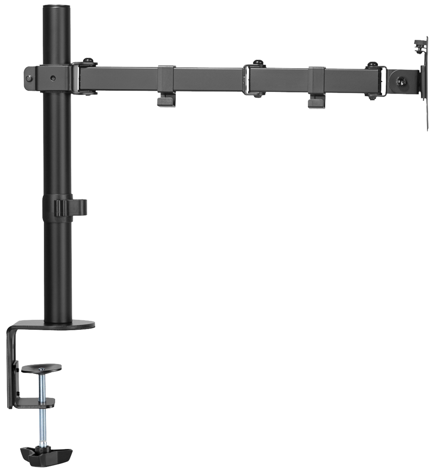 Support écran simple universel avec fixation par serrage