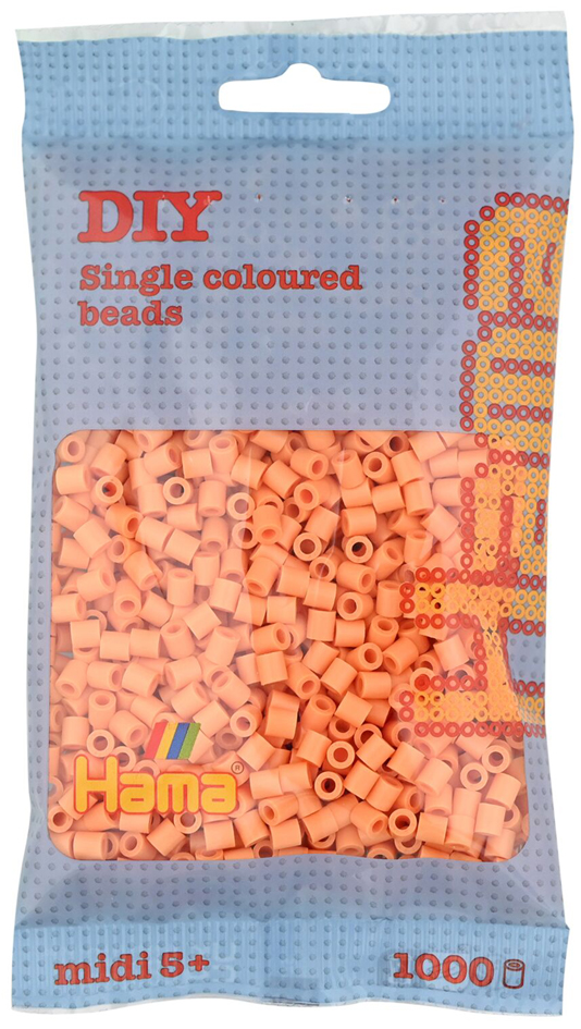 Hama Perles à repasser midi, sachet, abricot clair