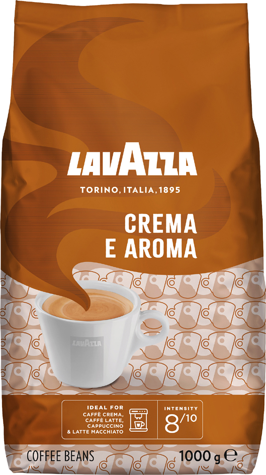 LAVAZZA Café 'CREMA E AROMA', grain entier, 1.000 g
