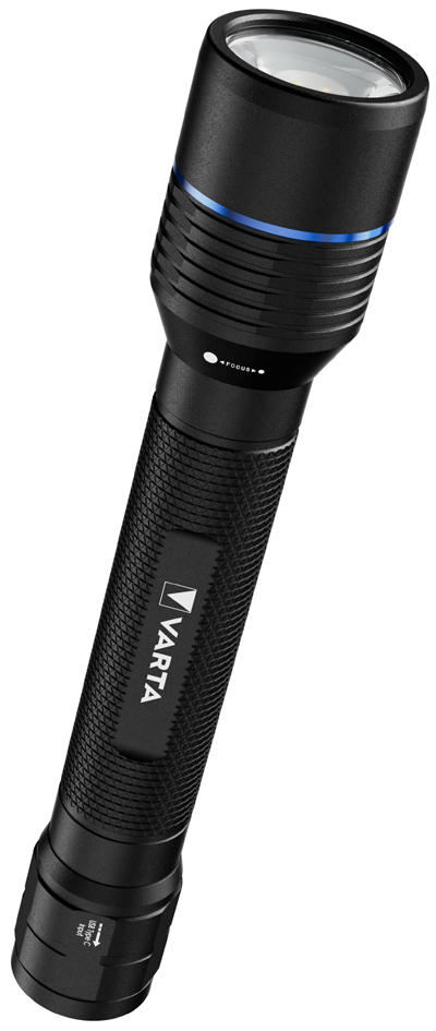 VARTA Lampe de poche premium 'NIGHT CUTTER PRO F40R', noir