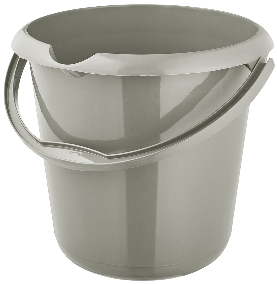 keeeper Seau 'mika eco', rond, 10 litres, stone grey