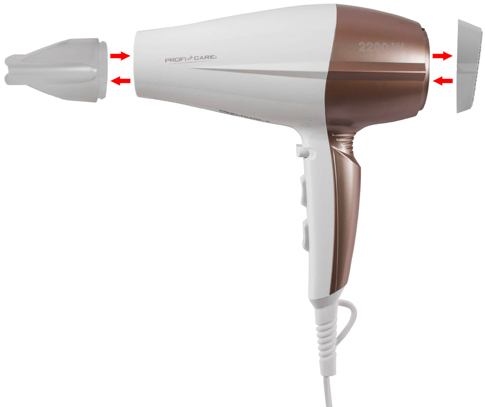 Visuel de référence : Buse de formage pivotante à 306 degrés (amovible) et filtre d'aspiration d'air (amovible)