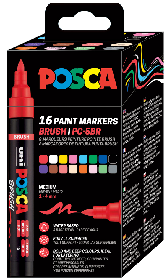 Marqueurs à pigment en set