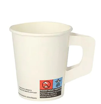 Gobelet en carton avec poignée, 0,18 l