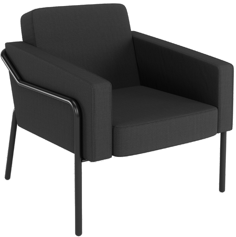 PAPERFLOW Fauteuil visiteur d'extérieur MEDSO KLASSIK L