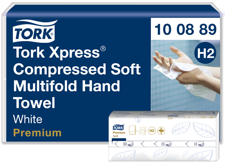 TORK Xpress Essuie-mains interfolié, 212 x 240 mm, pliage W