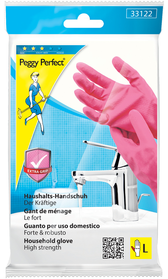 Peggy Perfect Gant latex universel Extra Grip, L