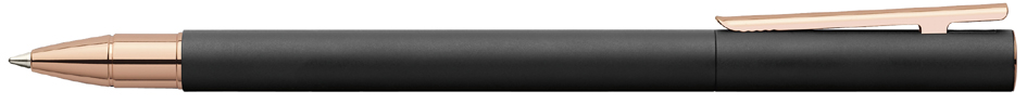 FABER-CASTELL Stylo roller NEO Slim métal, noir/rose