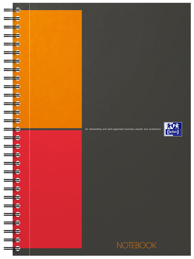Oxford International Cahier 'NOTEBOOK', B5, quadrillé