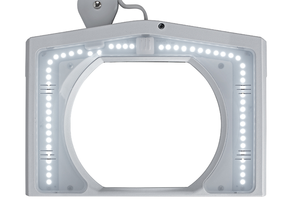 Vue détaillée: tête de lampe