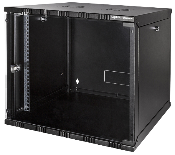 Visuel de référence: coffret 19", démonté (Flatpack), noir