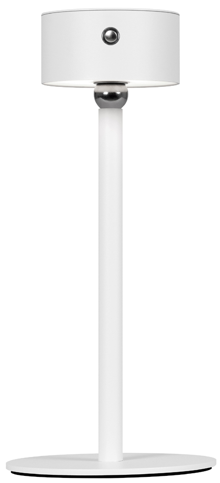 Hansa Lampe de bureau à LED rechargeable Flare ombre, blanc