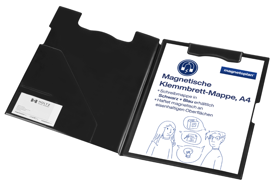Porte-blocs double, magnétique