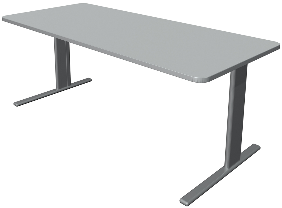 Visuel de référence : Bureau UNIC, gris clair