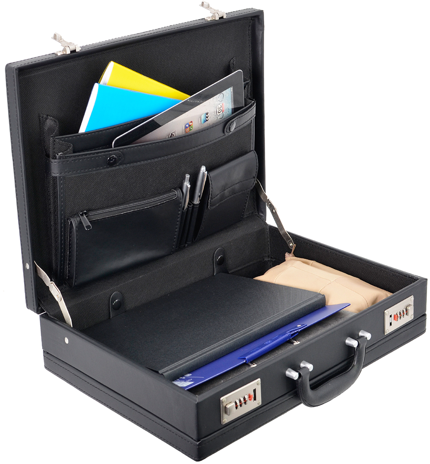 Attaché-case "PONTE", ouvert