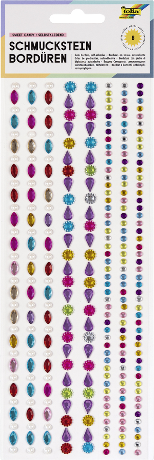 Bordures en strass "Candy 2"
