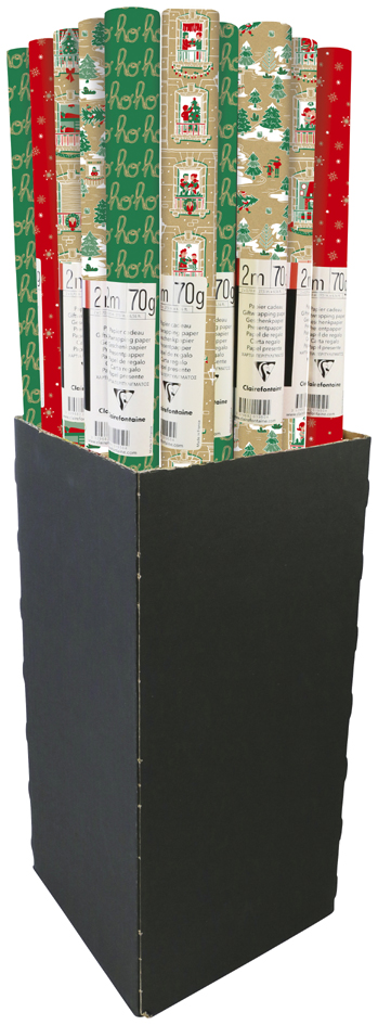 Clairefontaine Papier cadeau de Noël 'Esprit de Noël'