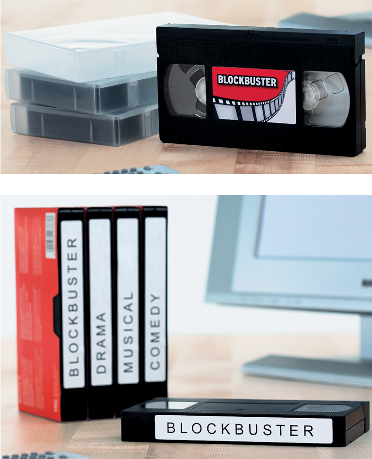 Etiquettes, cassettes