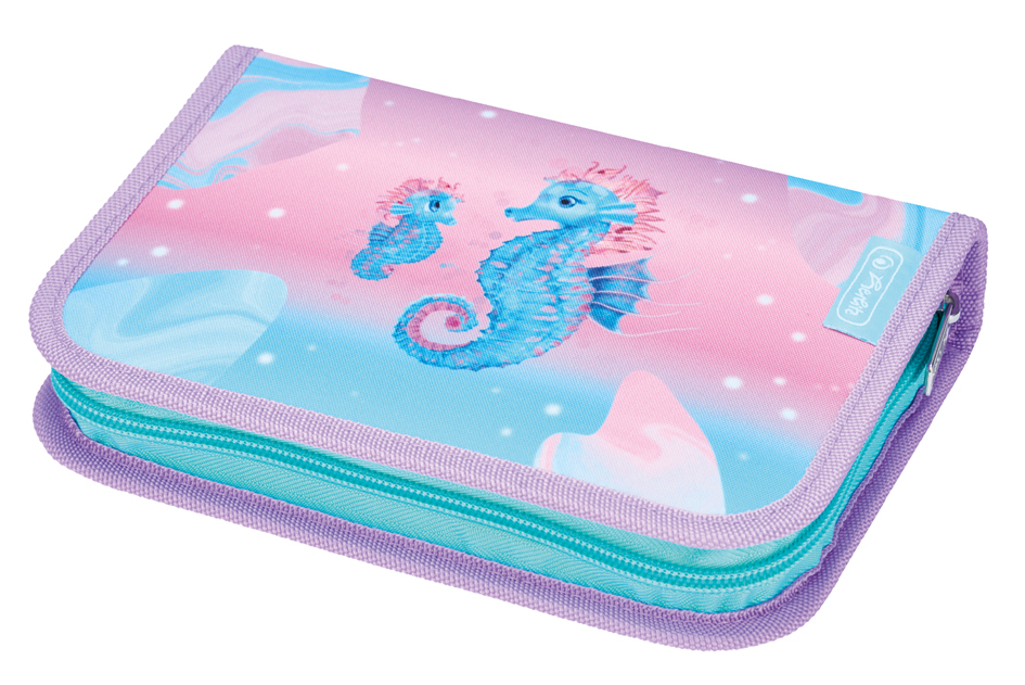herlitz Étui scolaire 'Ocean Lights', 31 pièces