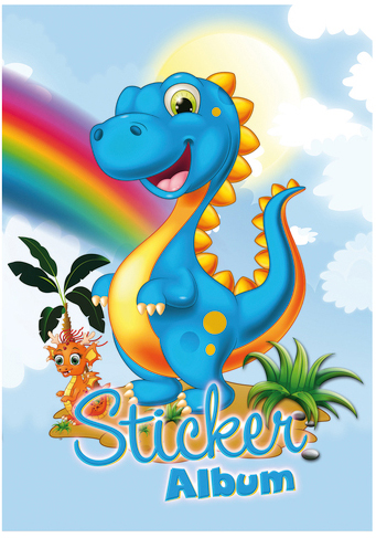 HERMA Album de stickers 'Dinosaures', A5