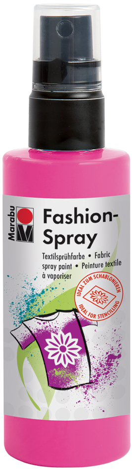 Peintures pour textiles en spray