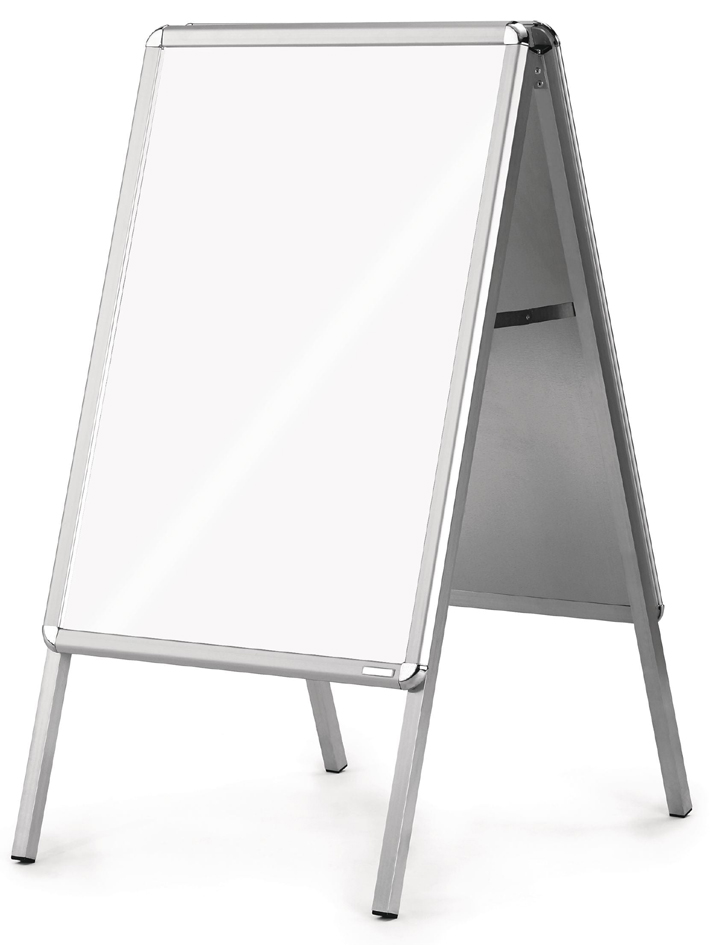 magnetoplan Chevalet publicitaire SP, A0, argent/argent