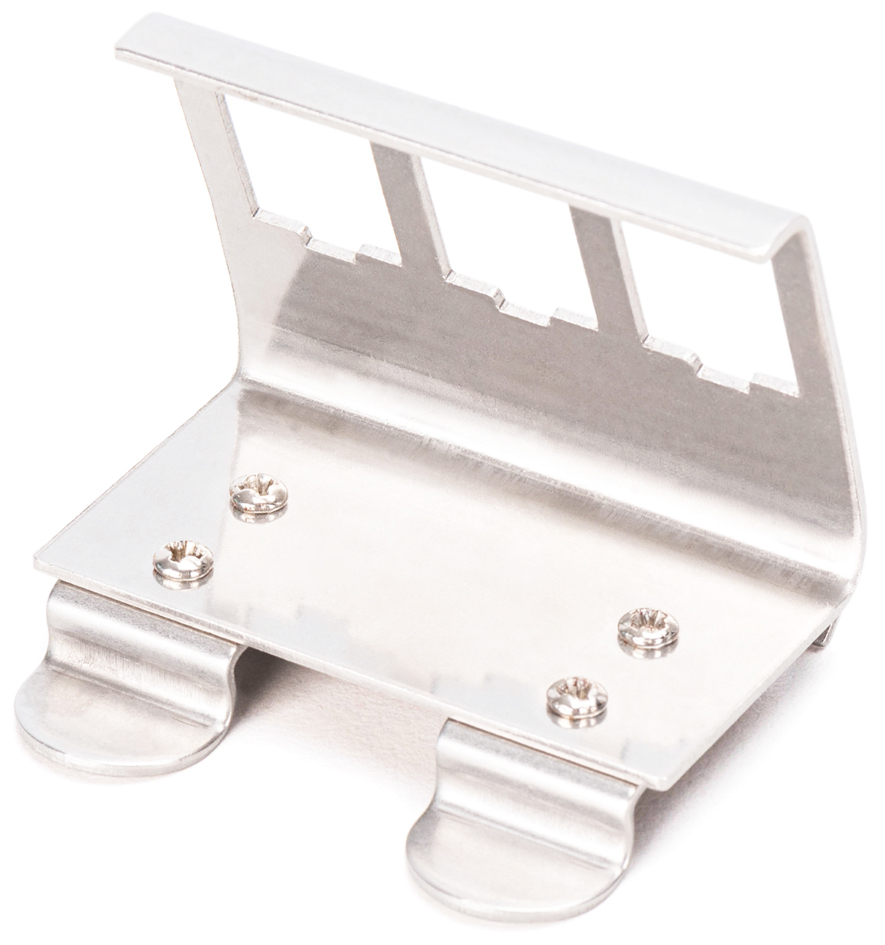 Adaptateur pour rail DIN, vue arrière