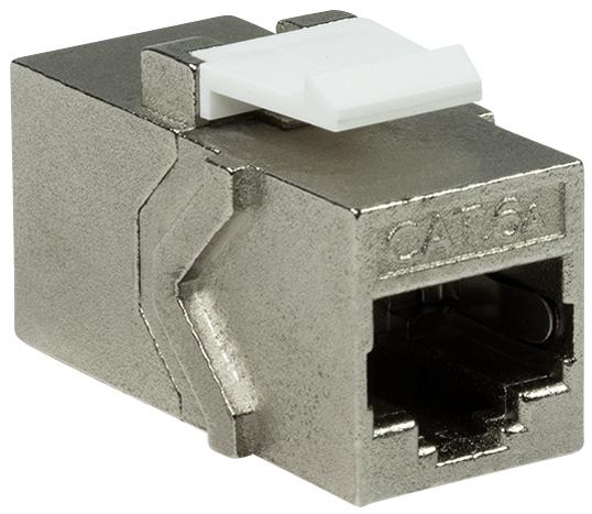LogiLink Connecteur Keystone Cat.6A, classe EA, blindé