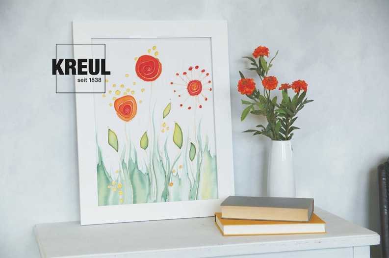Peintures pour soie, kit