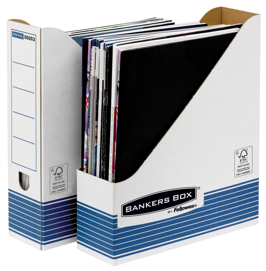 Fellowes Porte-revues BANKERS BOX SYSTEM, bleu