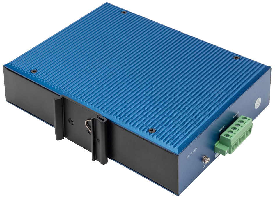 Commutateur Industrial Gigabit Ethernet PoE, dos