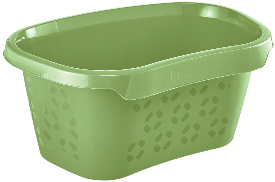 keeeper Corbeille à linge 'tilda eco', grass green
