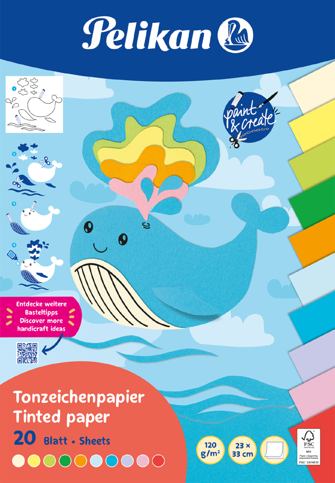 Bloc de papier à dessin Summer