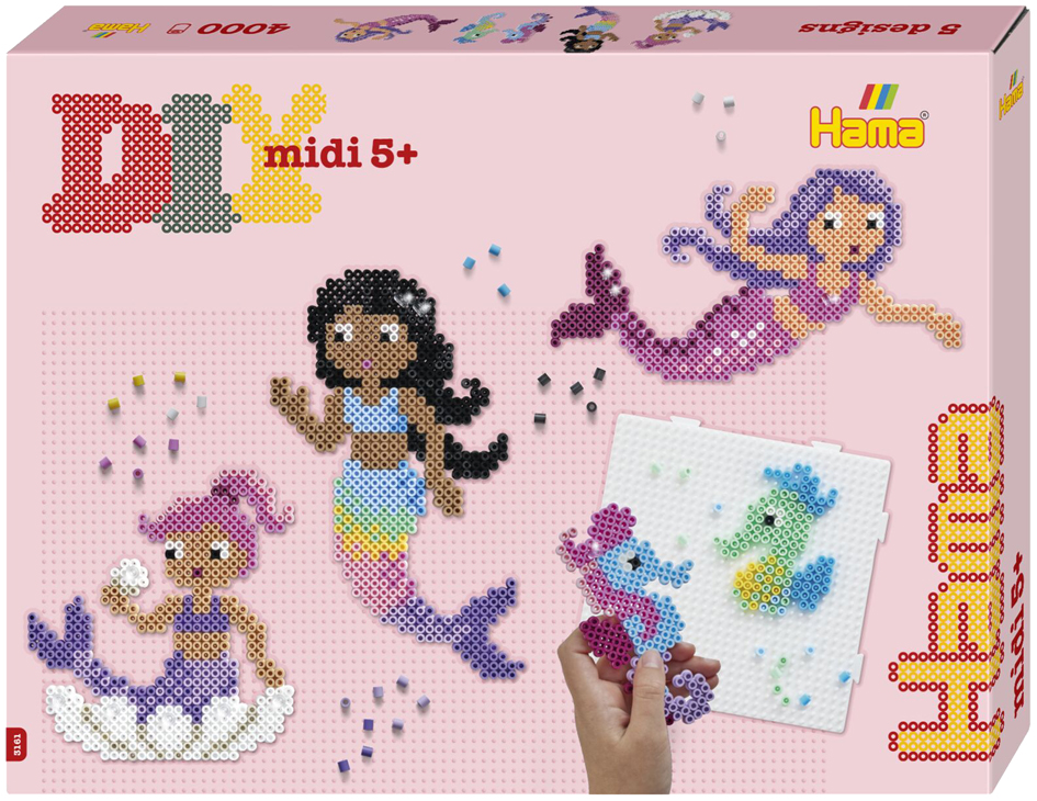 Hama Perles à repasser midi 'Sirènes', coffret cadeau