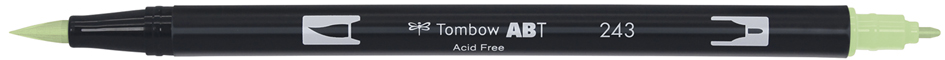 Tombow Feutre double pointe 'DUAL BRUSH PEN ABT', mint