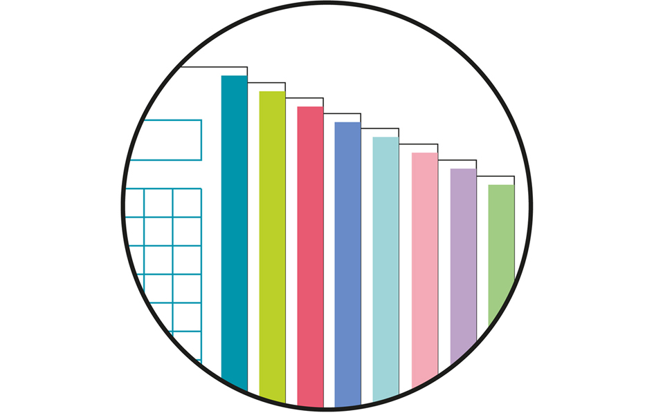 Visuel de référence: montre les bandes de couleur