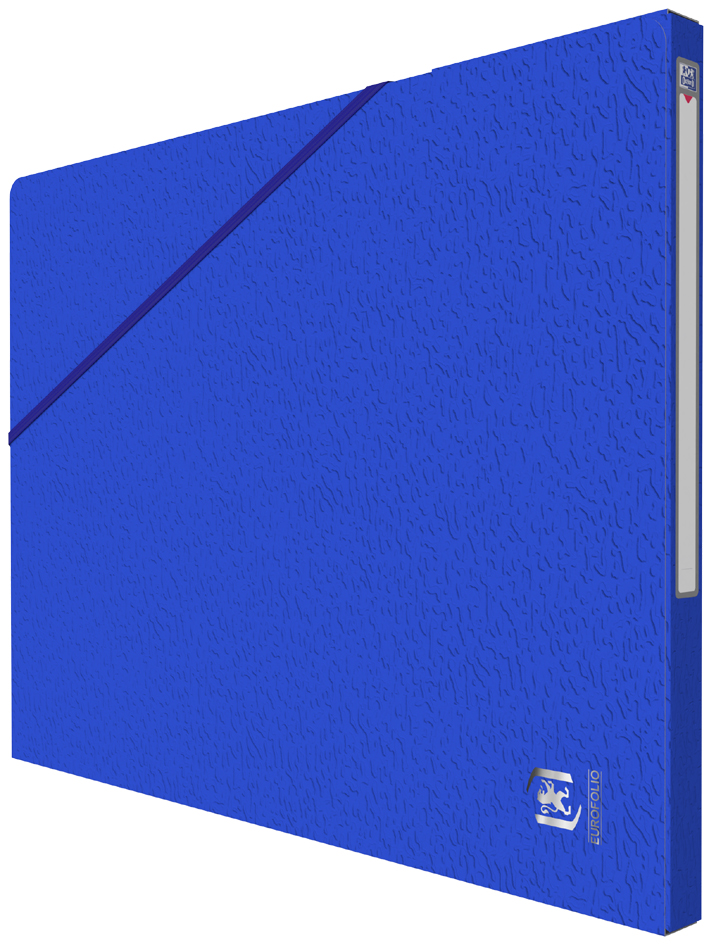 Oxford Chemise à élastique EUROFOLIO+ ALPINA, A4, bleu