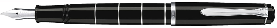 Pelikan Stylo plume 'anneaux M 215', couleur: noir