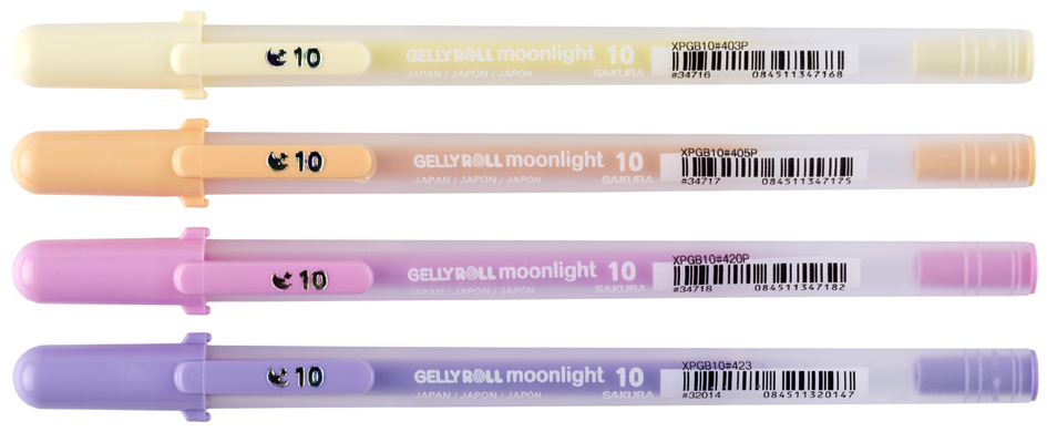 Étui de 4 Sunrise, aperçu des couleurs
