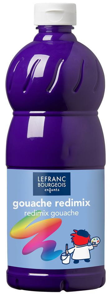 LEFRANC BOURGEOIS Gouache liquide 1.000 ml, violet