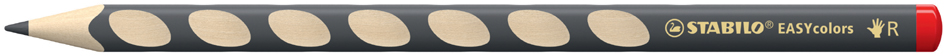 Crayon de couleur triangulaire EASYcolors, gris