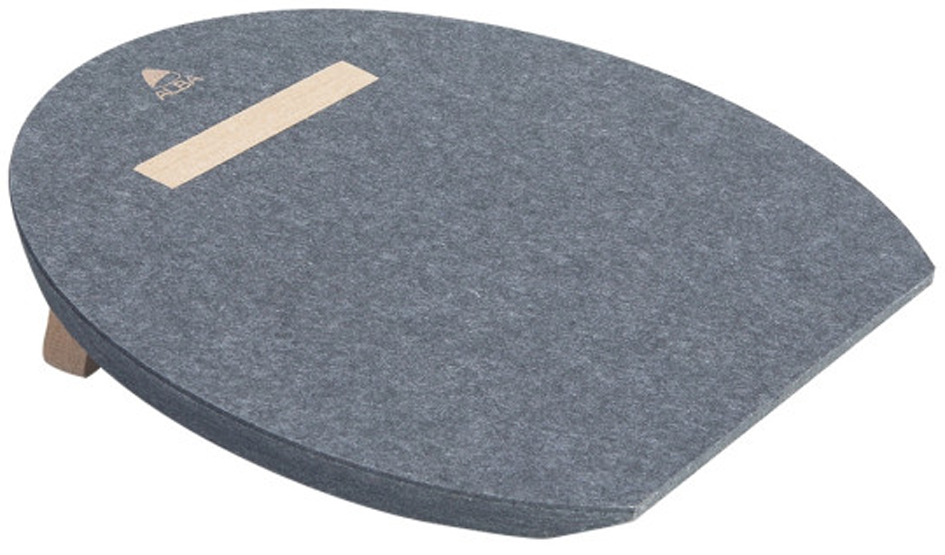 ALBA Repose-pieds 'MHFEETPET', en PET 100% recyclé, gris