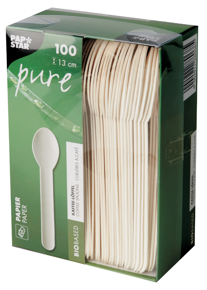Couverts jetables, carton